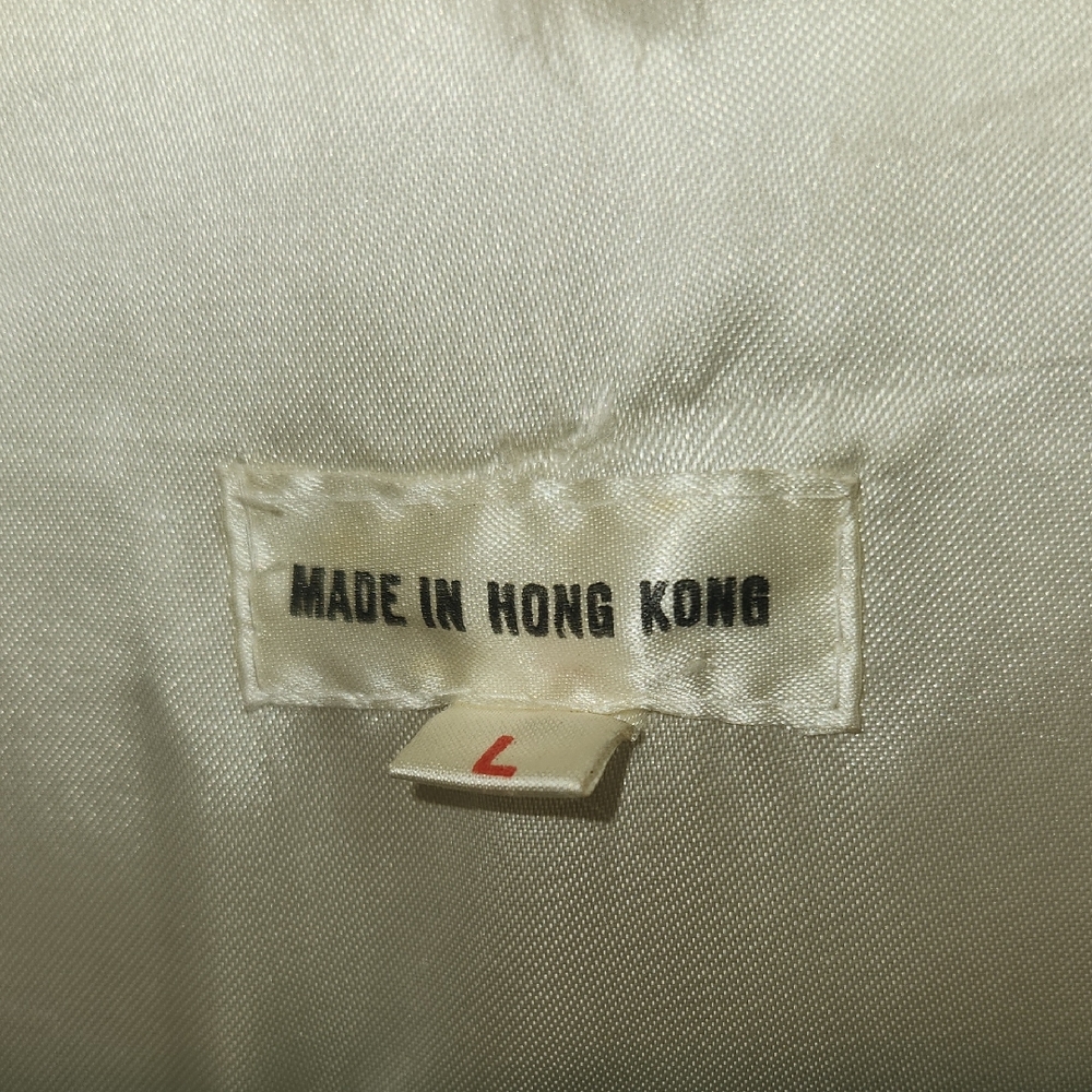 Cream Multi Colored Rabbit Fur Coat - Picture 6 of 12